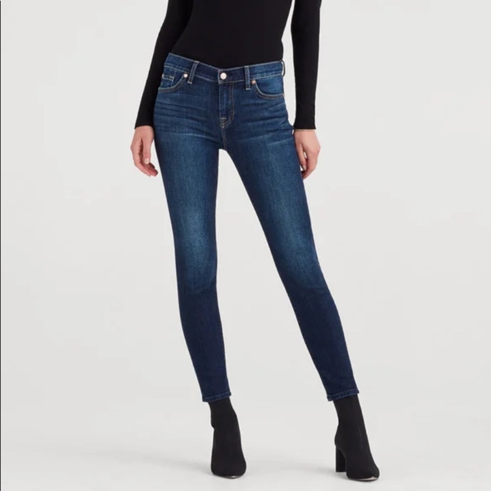 7 for all mankind B(air) Denim Ankle Skinny 27